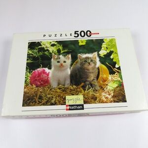 Kittens 500 pc jigsaw puzzle by NATHAN/ RAVENSBURGER (purchased in France)